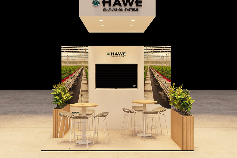 booth design of Hawe stand